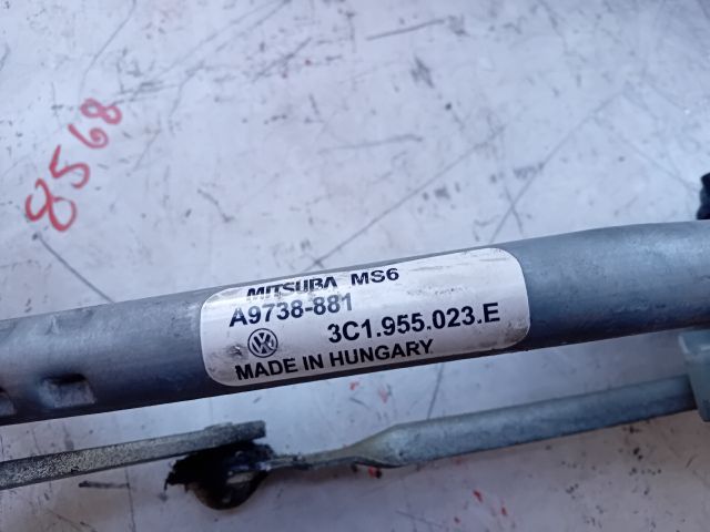 bontott VW PASSAT B6 Első Ablaktörlő Szerkezet Motorral