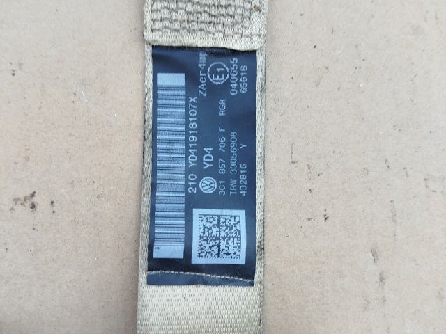 bontott VW PASSAT B6 Első Biztonsági Öv Pár (Feszítővel)