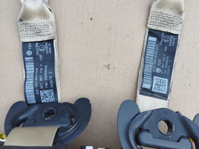 bontott VW PASSAT B6 Első Biztonsági Öv Pár (Feszítővel)