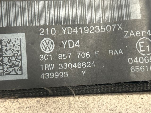 bontott VW PASSAT B6 Első Biztonsági Öv Pár (Feszítővel)