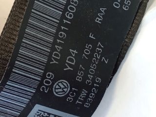 bontott VW PASSAT B6 Első Biztonsági Öv Pár (Feszítővel)