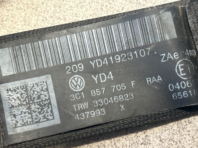 bontott VW PASSAT B6 Első Biztonsági Öv Pár (Feszítővel)