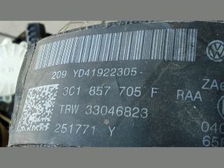 bontott VW PASSAT B6 Első Biztonsági Öv Pár (Feszítővel)