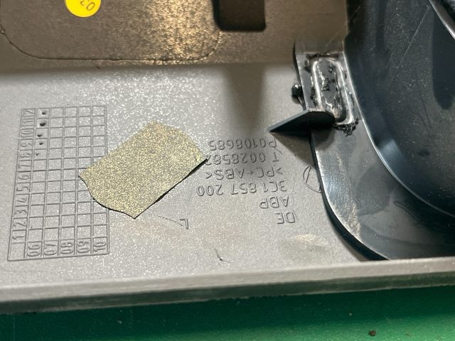 bontott VW PASSAT B6 Felső Kormányoszlop Burkolat