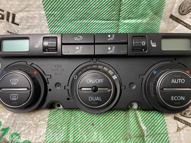 bontott VW PASSAT B6 Fűtéskapcsoló (digit klímás)