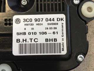 bontott VW PASSAT B6 Fűtéskapcsoló (digit klímás)