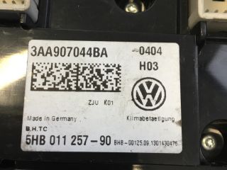 bontott VW PASSAT B6 Fűtéskapcsoló (digit klímás)