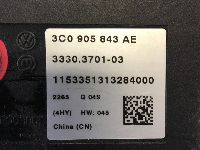 bontott VW PASSAT B6 Gyújtáskapcsoló