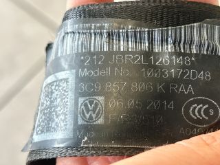 bontott VW PASSAT B6 Hátsó Biztonsági Öv Szett