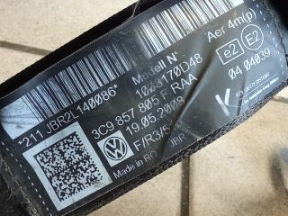 bontott VW PASSAT B6 Hátsó Biztonsági Öv Szett