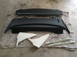 bontott VW PASSAT B6 Hátsó középső Árnyékoló Roló