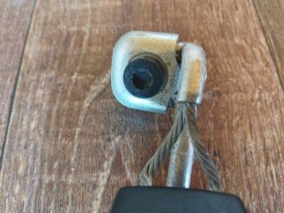 bontott VW PASSAT B6 Hátsó középső Biztonsági Öv Csat