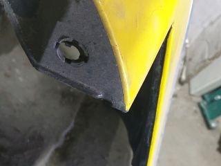 bontott VW PASSAT B6 Hátsó Lökhárító (Üresen)