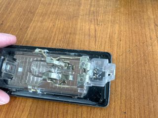 bontott VW PASSAT B6 Hátsó Rendszámtábla Világítás