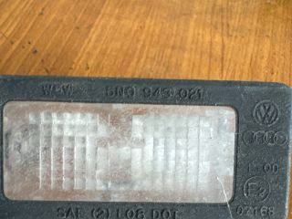 bontott VW PASSAT B6 Hátsó Rendszámtábla Világítás