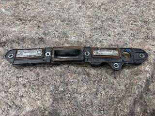 bontott VW PASSAT B6 Hátsó Rendszámtábla Világítás