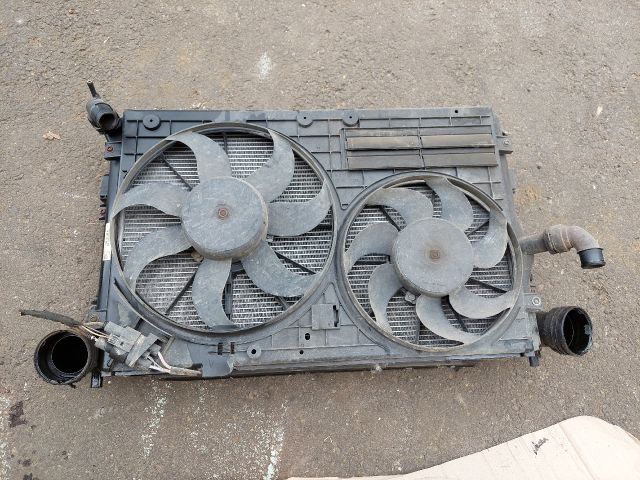 bontott VW PASSAT B6 Hűtő Ventilátor(ok), Radiátor(ok) Szett