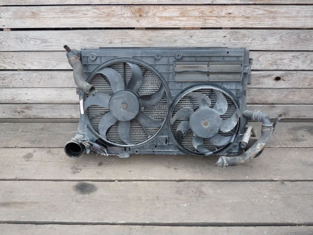 bontott VW PASSAT B6 Hűtő Ventilátor(ok), Radiátor(ok) Szett