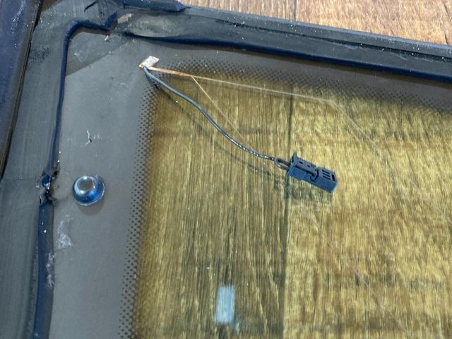 bontott VW PASSAT B6 Jobb C Oszlop Oldalablak Üveg