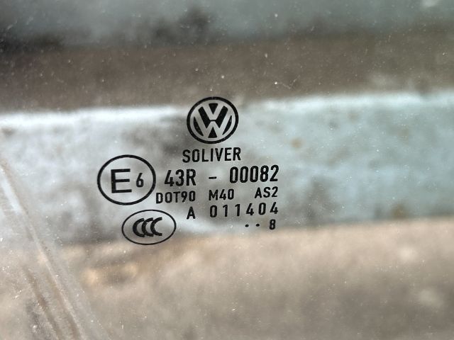 bontott VW PASSAT B6 Jobb első Ablak