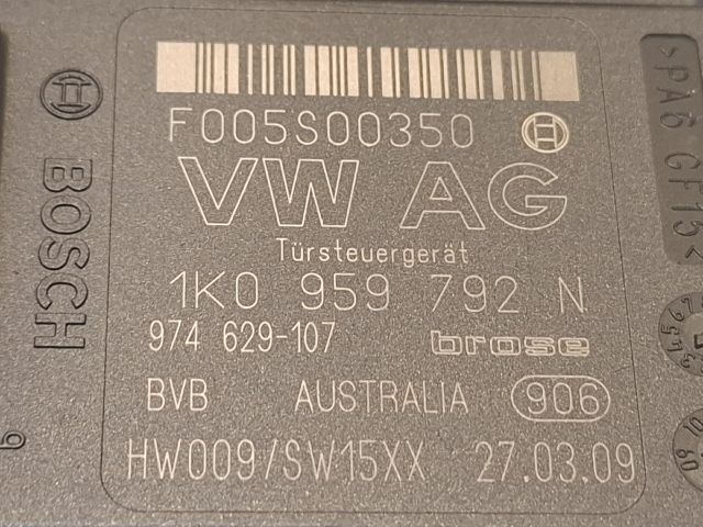 bontott VW PASSAT B6 Jobb első Ablakemelő Motor