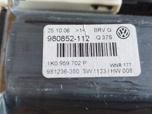 bontott VW PASSAT B6 Jobb első Ablakemelő Motor