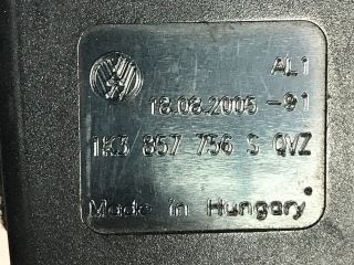 bontott VW PASSAT B6 Jobb első Biztonsági Öv Csat