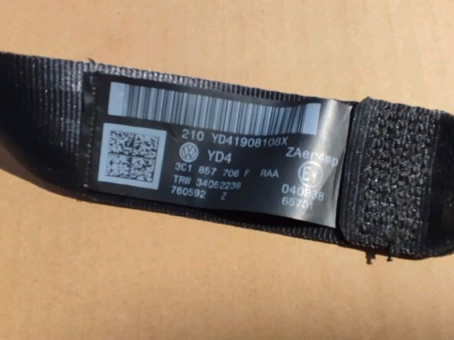 bontott VW PASSAT B6 Jobb első Biztonsági Öv