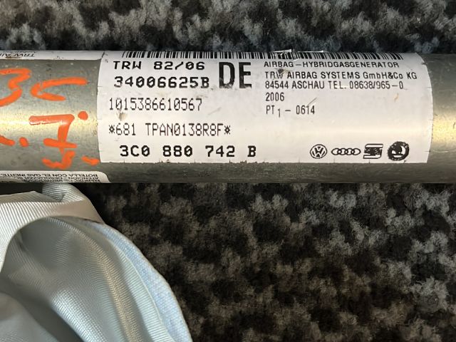 bontott VW PASSAT B6 Jobb első Függöny Légzsák