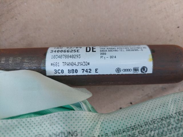 bontott VW PASSAT B6 Jobb Függönylégzsák és Oldallégzsák