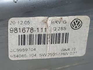 bontott VW PASSAT B6 Jobb hátsó Ablakemelő Motor