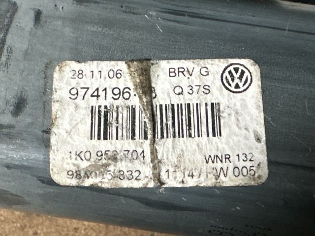 bontott VW PASSAT B6 Jobb hátsó Ablakemelő Motor