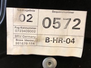 bontott VW PASSAT B6 Jobb hátsó Ablakemelő Szerkezet (Elektromos)