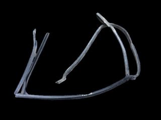 bontott VW PASSAT B6 Jobb hátsó Ablakvezető Gumi