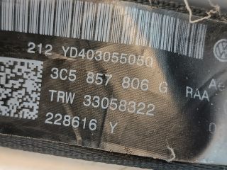 bontott VW PASSAT B6 Jobb hátsó Biztonsági Öv