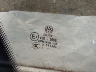 bontott VW PASSAT B6 Jobb hátsó Fixüveg (Ajtóban)