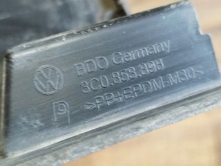 bontott VW PASSAT B6 Jobb hátsó Küszöb Légterelő Vég