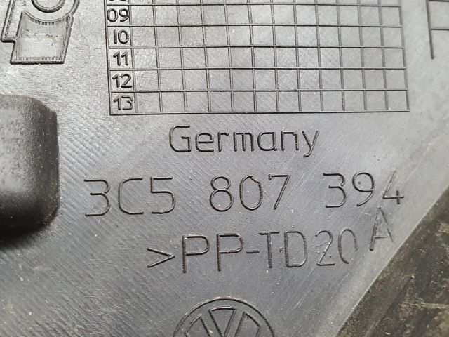 bontott VW PASSAT B6 Jobb hátsó Oldal Lökhárító Tartó (Műanyag)