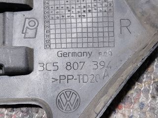 bontott VW PASSAT B6 Jobb hátsó Oldal Lökhárító Tartó (Műanyag)