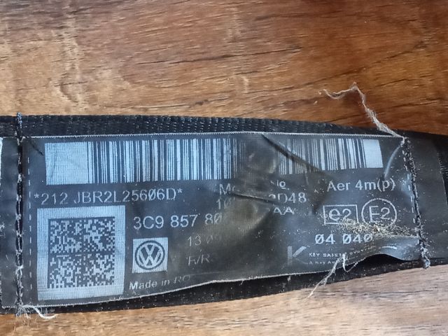 bontott VW PASSAT B6 Jobb hátsó Övfeszítő