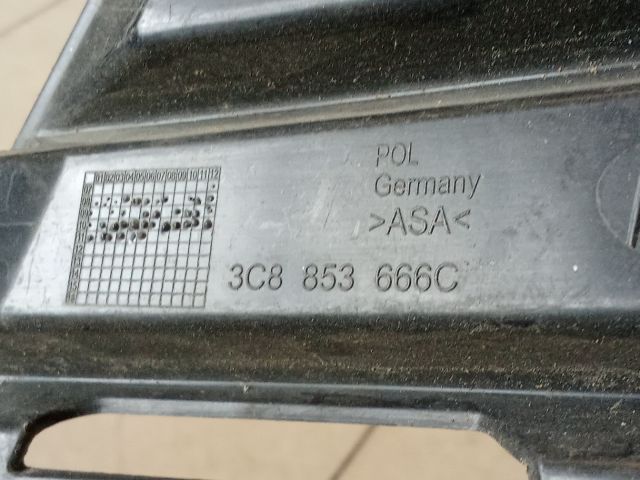 bontott VW PASSAT B6 Jobb Ködlámpa Rács