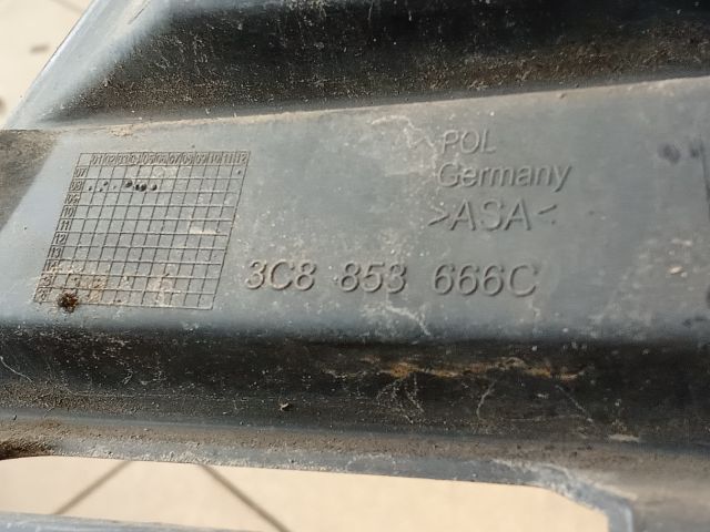 bontott VW PASSAT B6 Jobb Ködlámpa Rács