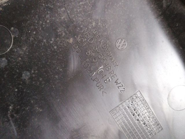 bontott VW PASSAT B6 Jobb Levélrács Záróvég