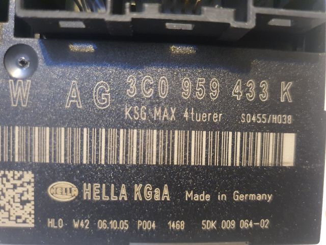 bontott VW PASSAT B6 Komfort Elektronika