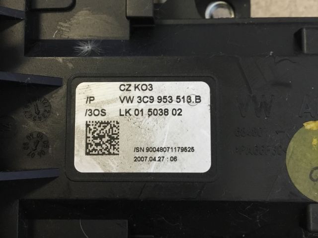 bontott VW PASSAT B6 Komplett Kormánykapcsoló (Bajuszkapcsoló)