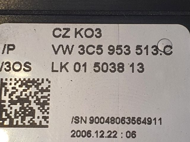 bontott VW PASSAT B6 Komplett Kormánykapcsoló (Bajuszkapcsoló)