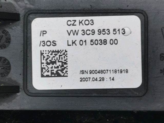 bontott VW PASSAT B6 Komplett Kormánykapcsoló (Bajuszkapcsoló)