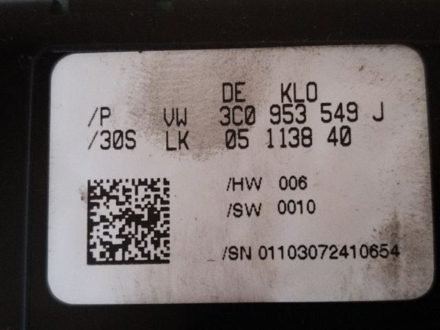 bontott VW PASSAT B6 Komplett Kormánykapcsoló (Bajuszkapcsoló)