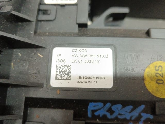 bontott VW PASSAT B6 Komplett Kormánykapcsoló (Bajuszkapcsoló)