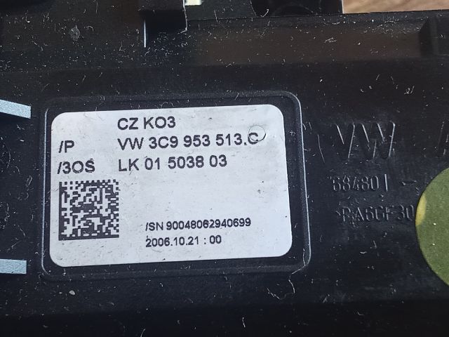 bontott VW PASSAT B6 Komplett Kormánykapcsoló (Bajuszkapcsoló)